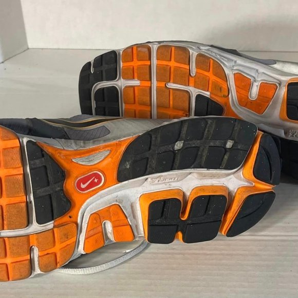 Men's NIKE sz 12 FLYWIRE H2O repel Structure 15~ Greyish-Orange -- - Picture 8 of 9